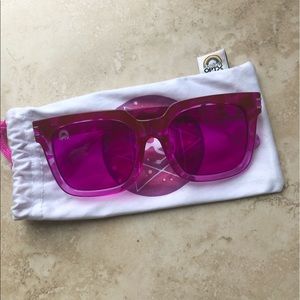 Rainbow Optx Magenta Color Therapy Glasses